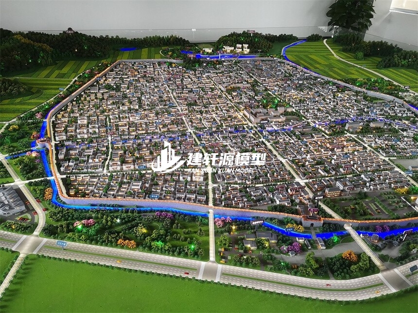 蛟河城市规划模型